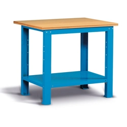 vendita online Banco work piano multiplex mm.1024x750x880h - blu ral5012 Banchi da lavoro Fami